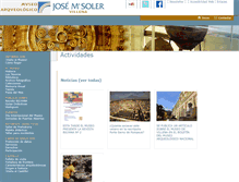 Tablet Screenshot of museovillena.com